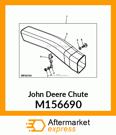 CHUTE, 519 CART M156690