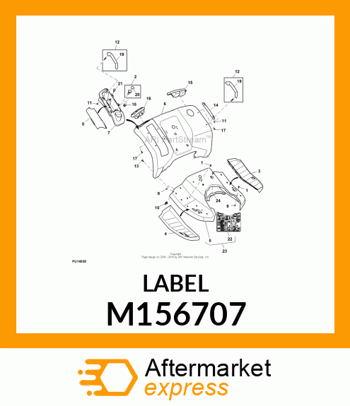 LABEL M156707