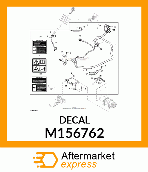 LABEL, 3000 LB WINCH, SAFETY (CE) M156762