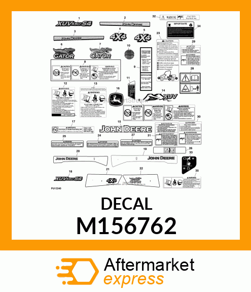 LABEL, 3000 LB WINCH, SAFETY (CE) M156762