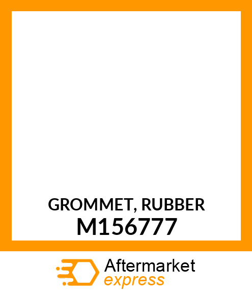 GROMMET, RUBBER M156777