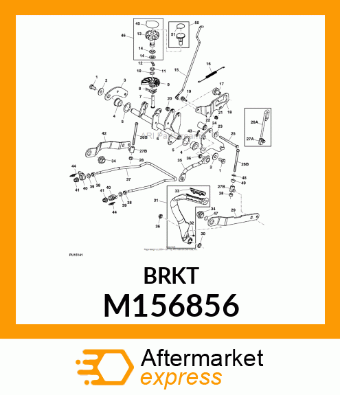 LIFT ARM, ARM, LIFT M156856