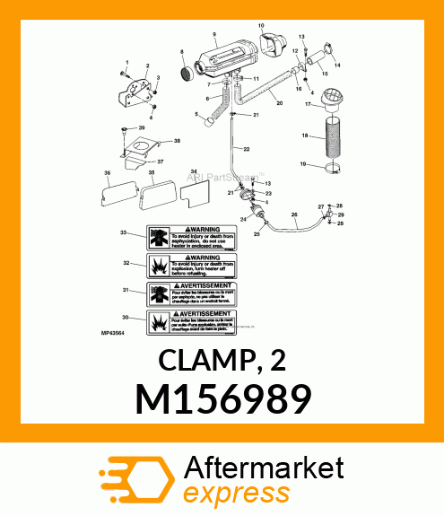 CLAMP, 2 M156989