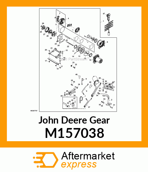 GEAR, WINCH CLUTCH RING M157038