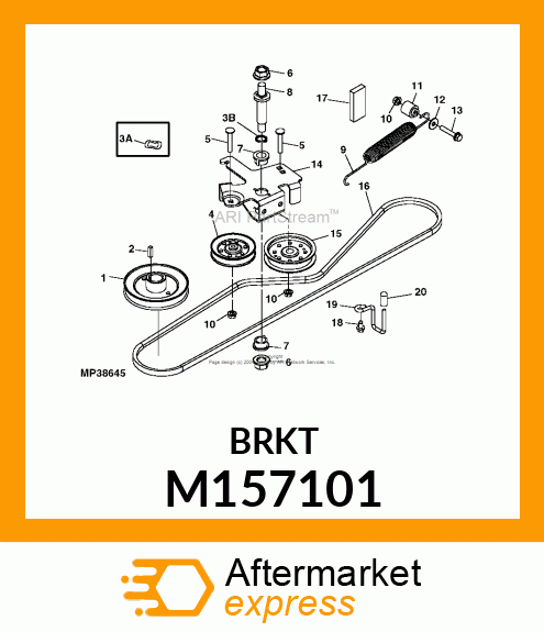 ARM, IDLER M157101