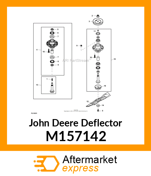 DEFLECTOR M157142