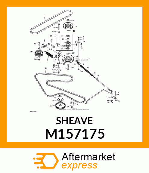 Sheave Assembly M157175