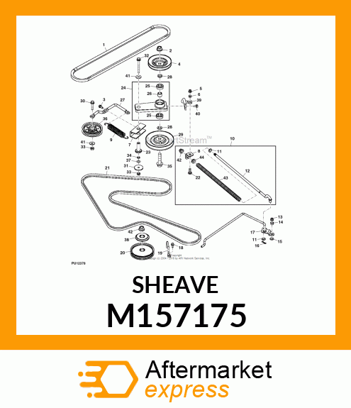 Sheave Assembly M157175