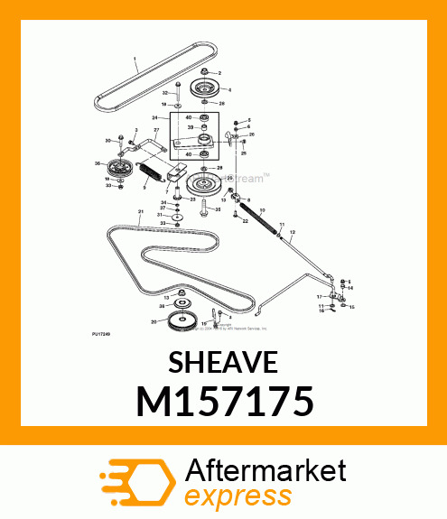 Sheave Assembly M157175