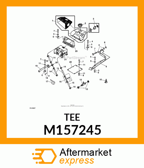 FITTING, TEE M157245