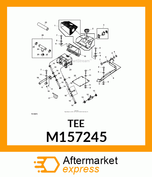 FITTING, TEE M157245