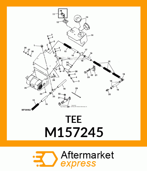 FITTING, TEE M157245