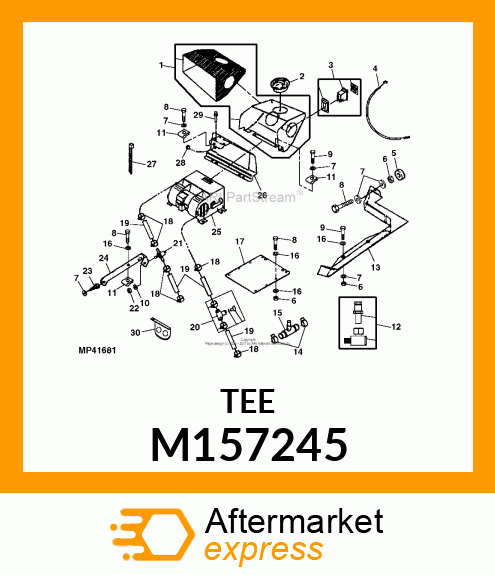 FITTING, TEE M157245