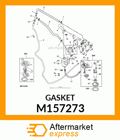 GASKET, FUEL PUMP HANGER M157273