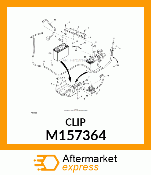 NUT, CLAMP M157364