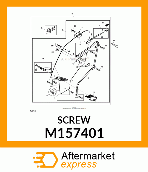 BOLT, SPECIAL M157401