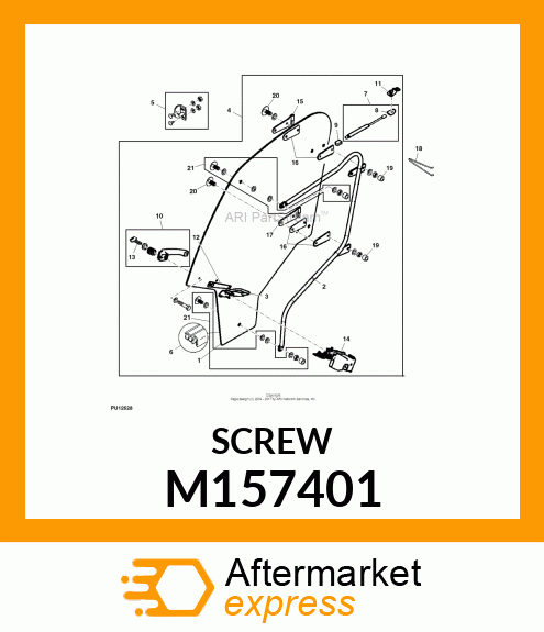 BOLT, SPECIAL M157401