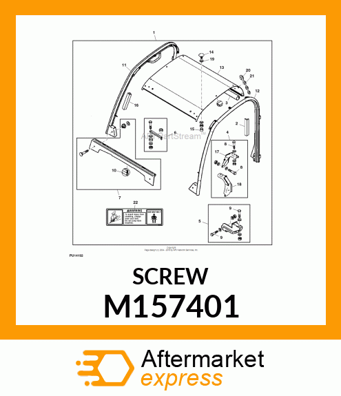 BOLT, SPECIAL M157401