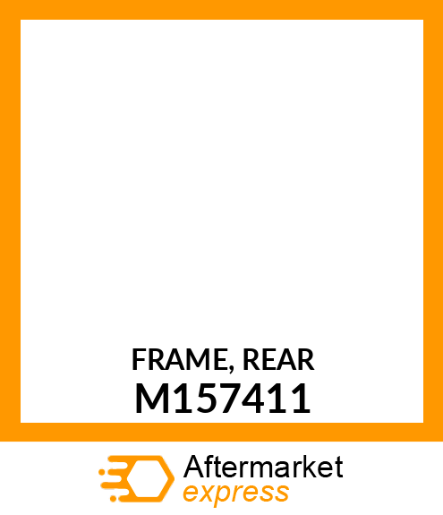 FRAME, REAR M157411