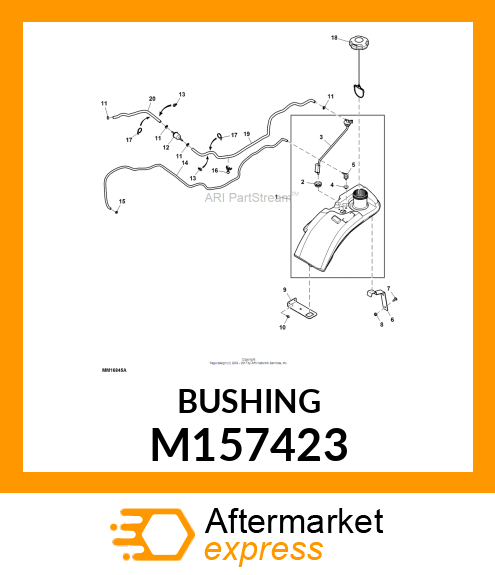 GROMMET, CARB VENT/ROLLOVER, 4.75MM M157423