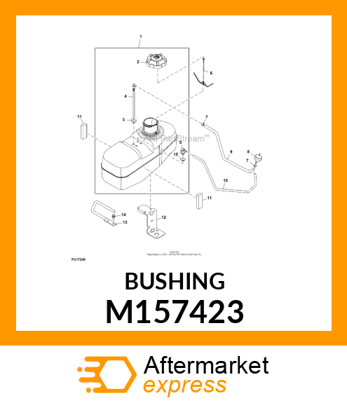 GROMMET, CARB VENT/ROLLOVER, 4.75MM M157423