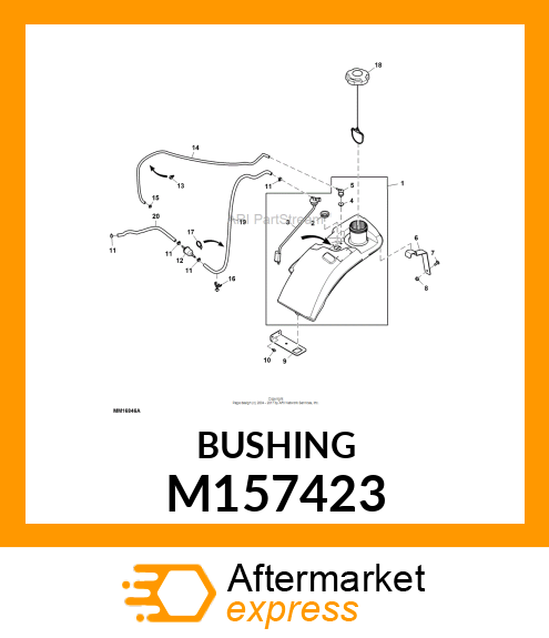 GROMMET, CARB VENT/ROLLOVER, 4.75MM M157423