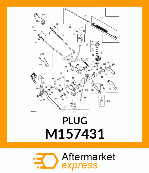 BUSHING, PEDAL PIVOT M157431