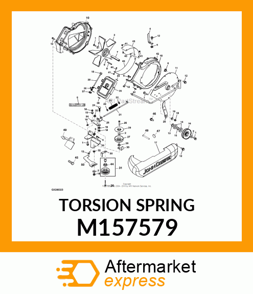 TORSION SPRING M157579