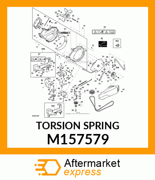 TORSION SPRING M157579