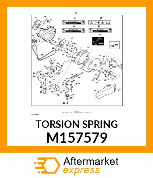 TORSION SPRING M157579