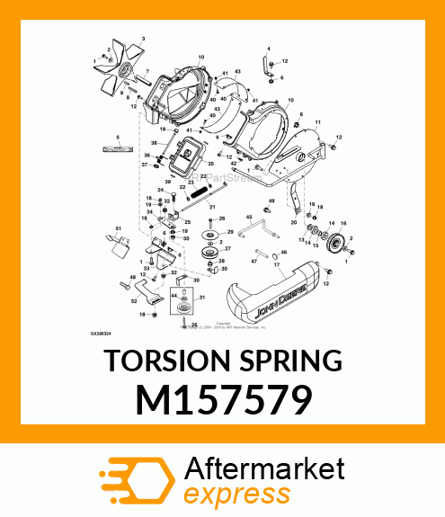 TORSION SPRING M157579