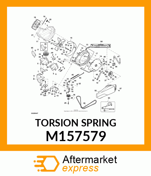 TORSION SPRING M157579