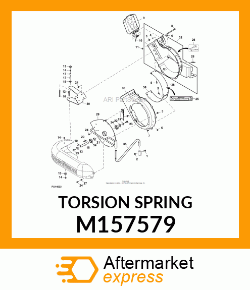 TORSION SPRING M157579