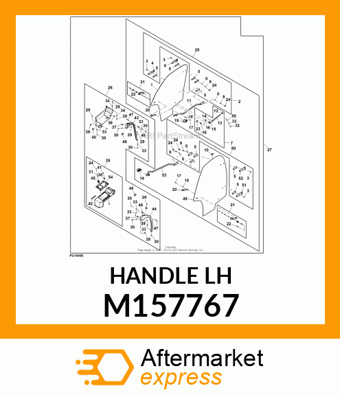 HANDLE, LEFT M157767