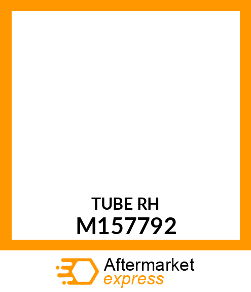 TUBE, TUBE, RIGHT SIDE 3 BOLT M157792