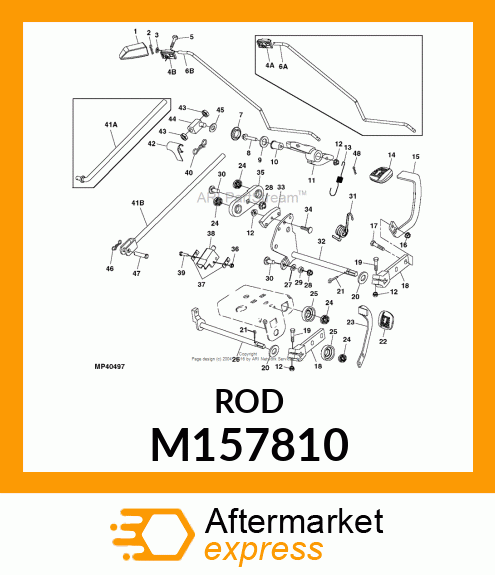 ROD, CRUISE LATCH M157810