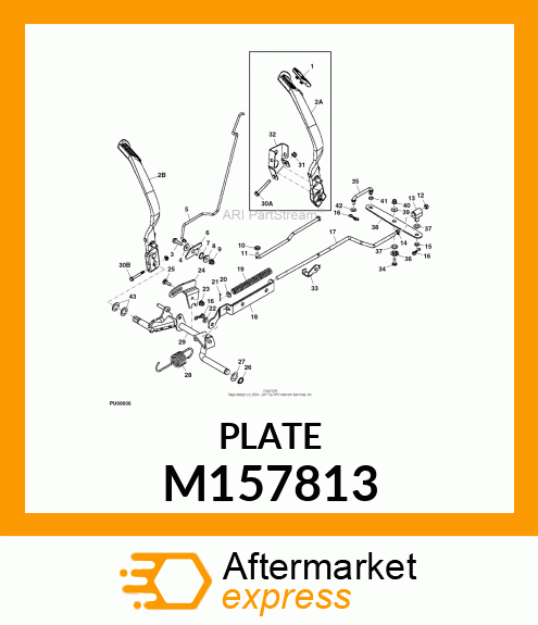 LATCH, PARK BRAKE M157813