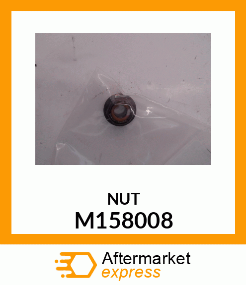 NUT, 5/16" LOCKING FLANGE BLACK M158008