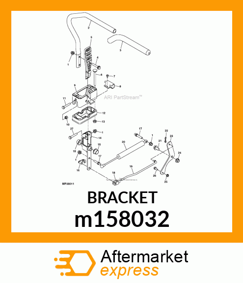 LINKAGE, LINKAGE,LOWER STEERING ARM m158032