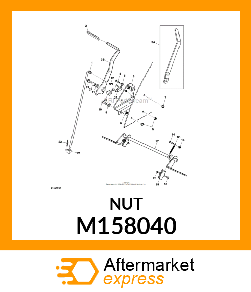 FLANGE NUT M158040