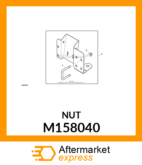 FLANGE NUT M158040