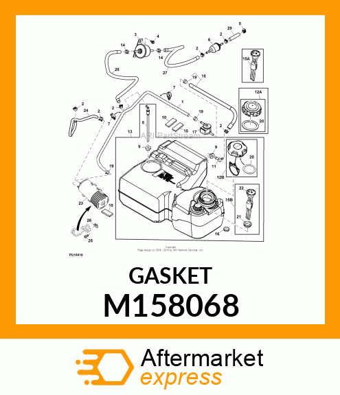 GASKET M158068