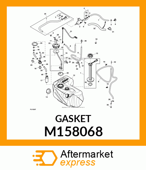 GASKET M158068