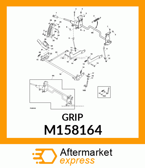 GRIP, GRIP, CYLINDRICAL M158164