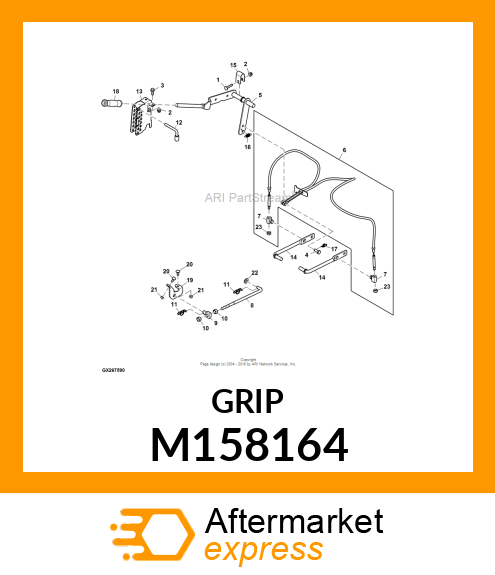 GRIP, GRIP, CYLINDRICAL M158164