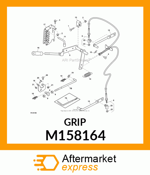 GRIP, GRIP, CYLINDRICAL M158164