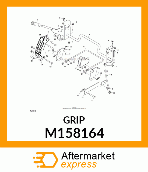 GRIP, GRIP, CYLINDRICAL M158164