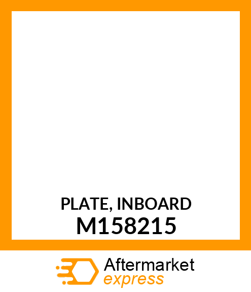 PLATE, INBOARD M158215