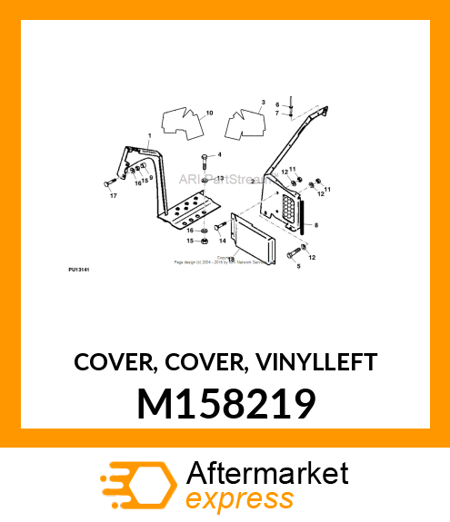 COVER, COVER, VINYL(LEFT) M158219