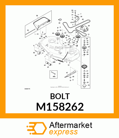 SCREW, SHOULDER M158262